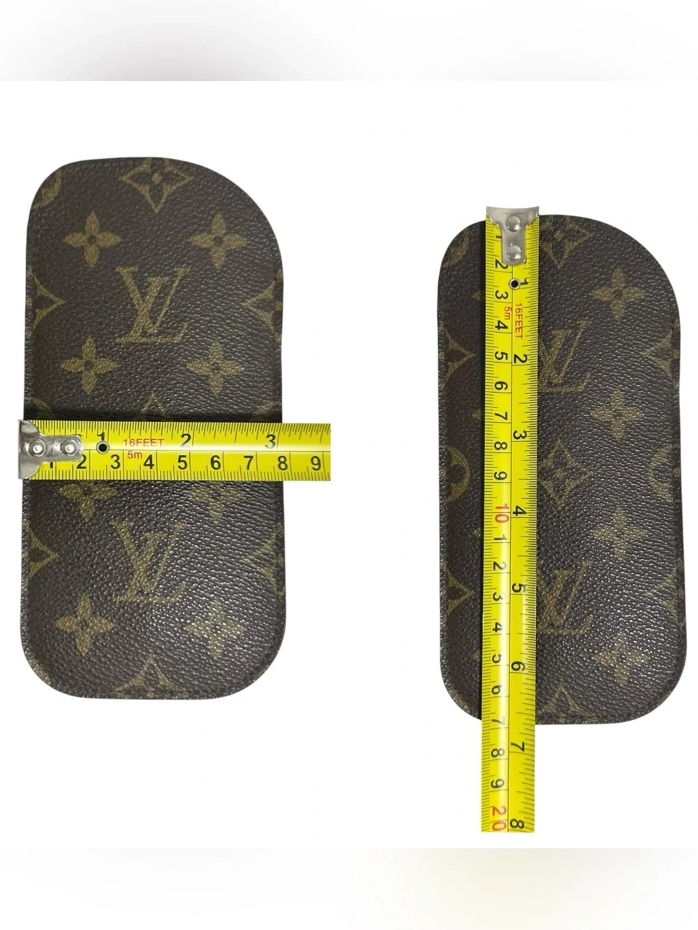 Louis Vuitton Monogram & Suede Leather Sunglasses Eyeglasses Case